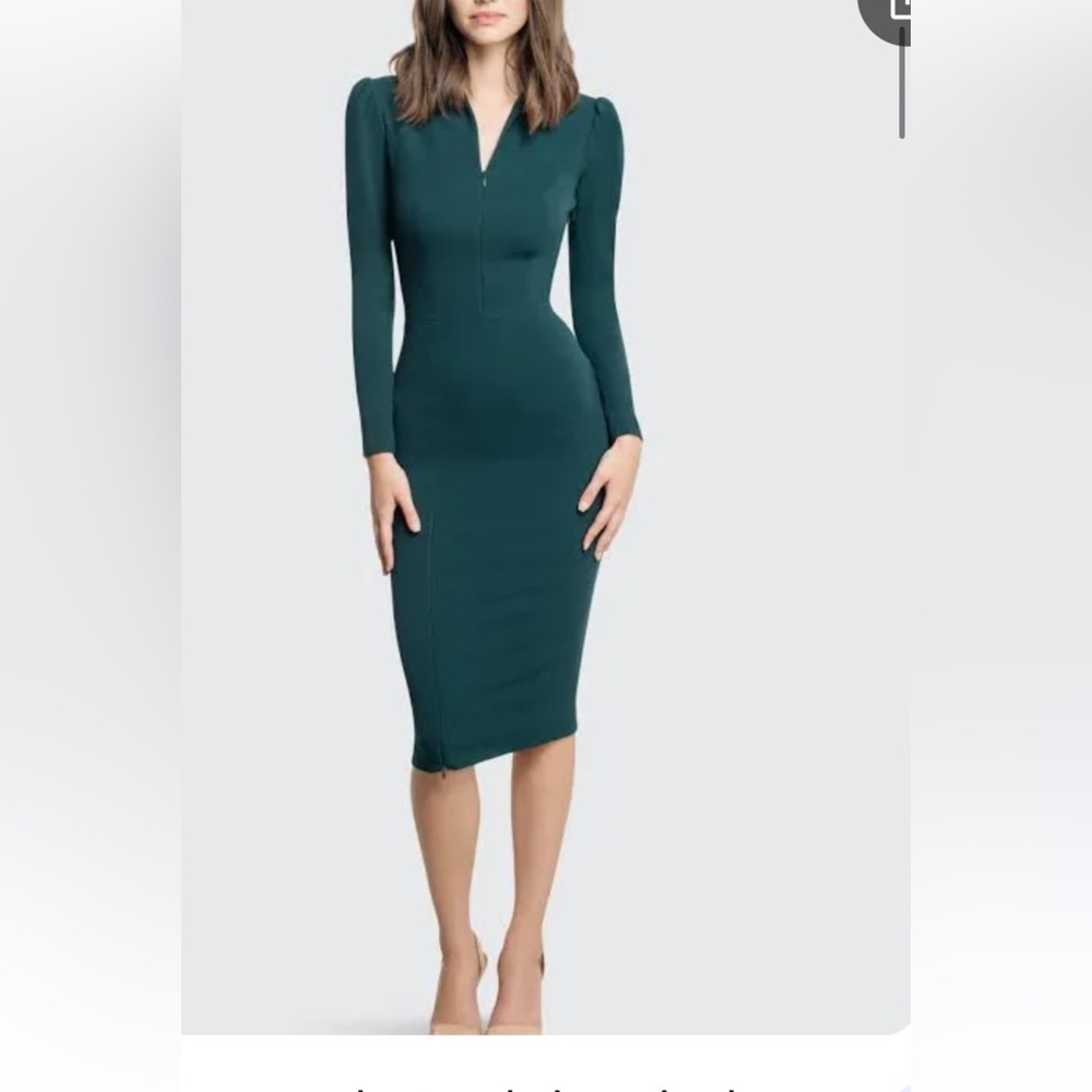 Dress the Population Bristol Ready to Work Collared Dress XL